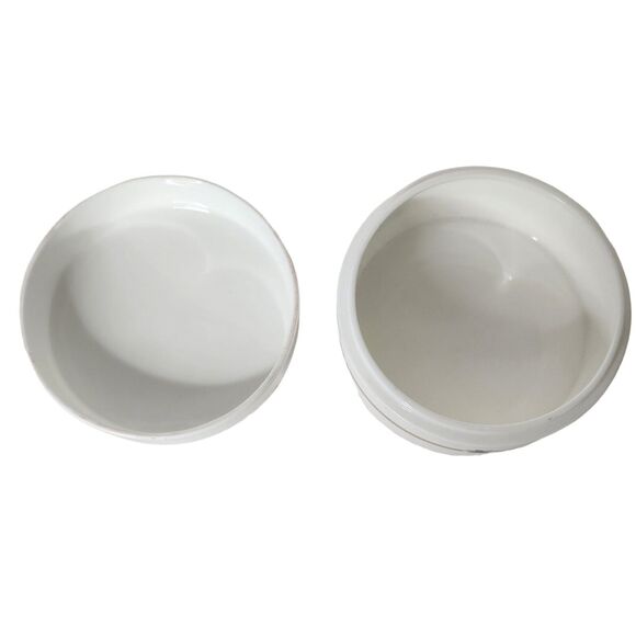 Royal Doulton Sleighride Round Trinket Box Bone China Christmas 1990 - Picture 3 of 4